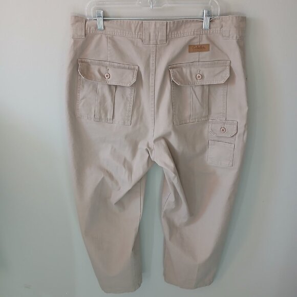 CABELAS Men's Pants Cargo 7‎ Pocket Pants Size 38 Hiking Outdoor Cotton Spandex - Picture 11 of 16